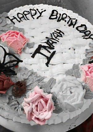 A picture of Birthday Cake.