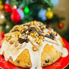 Una foto de Pan dulce húmedo y fácil - Con amasadora…o a mano 🎄
