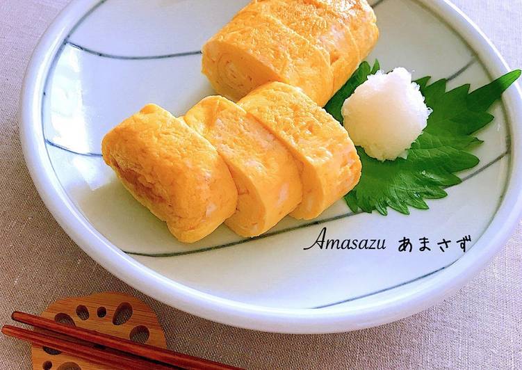 Frittata arrotolata giapponese "tamagoyaki"