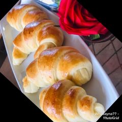 A picture of Whosayna’s Chocolate Croissants.