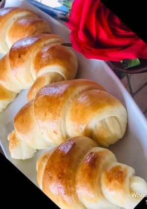 A picture of Whosayna’s Chocolate Croissants.