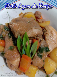 Foto resep Bistik Ayam ala Banjar