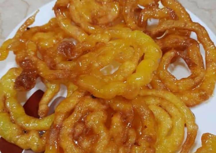 Recipe of Super Quick Homemade Jalebi