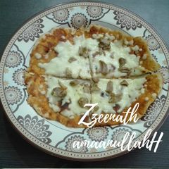 A picture of Assorted Thin Roti Pizzas.
