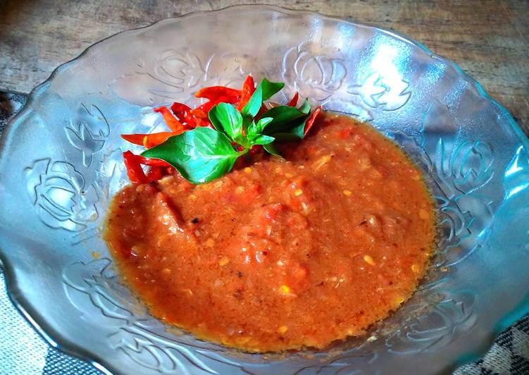 Sambal Terasi Ala Penyetan