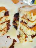 Hotcakes rellenos de Nutella