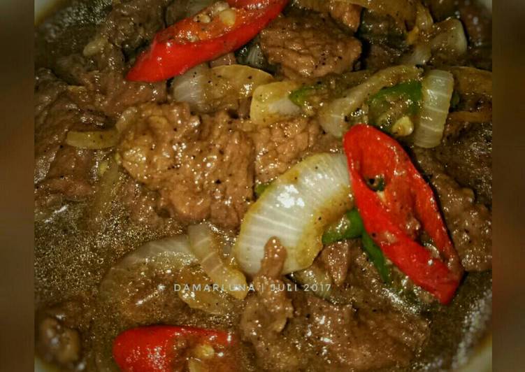 Sapi lada hitam praktis