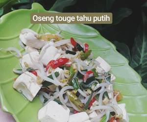 Mudahnya Memasak Oseng Touge Tahu Putih Gurih Mantul