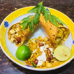 A picture of Chatpata Papad Cone.