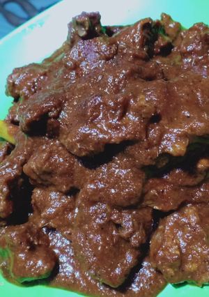 Foto resep Rendang (bumbu pasar + indofood)