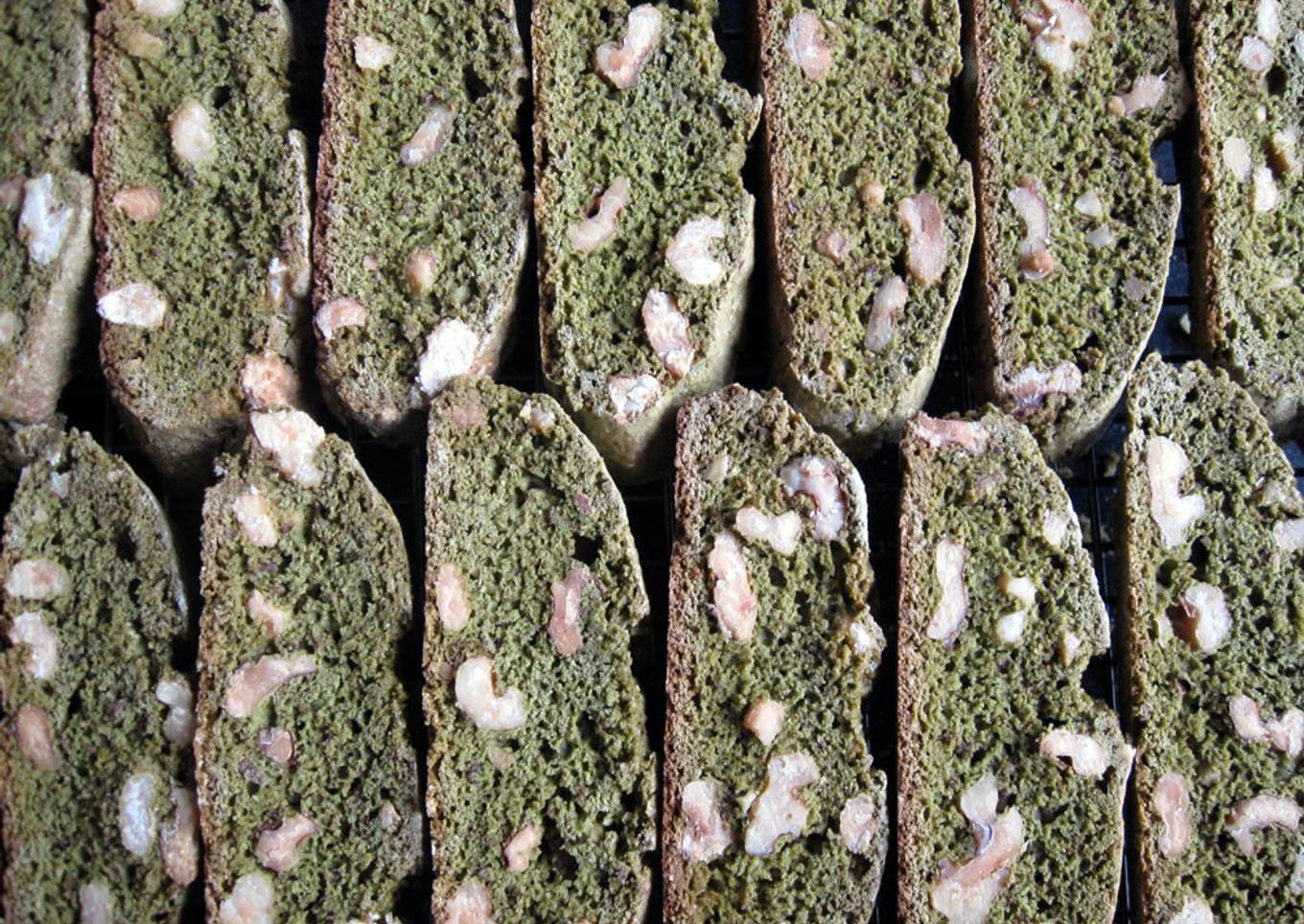 Matcha Biscotti