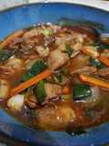 Chicken Thighs with Black Pepper Sauce