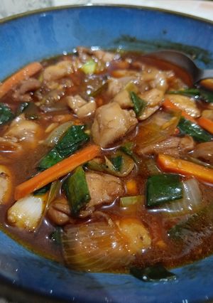 Foto resep Chicken Thighs with Black Pepper Sauce