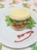 Pan con Hamburger Steak!