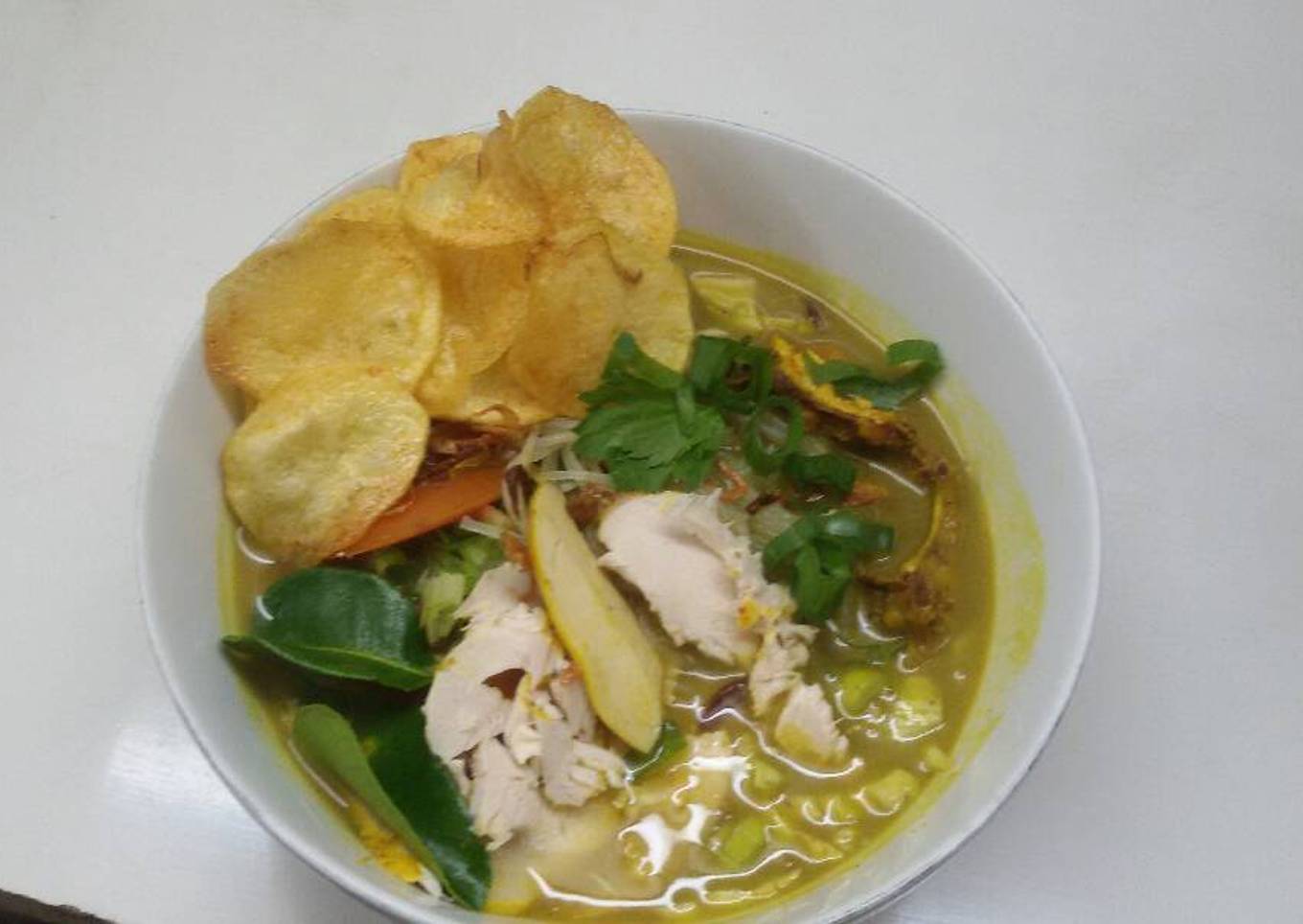 Soto Ayam ala Warung Rindu