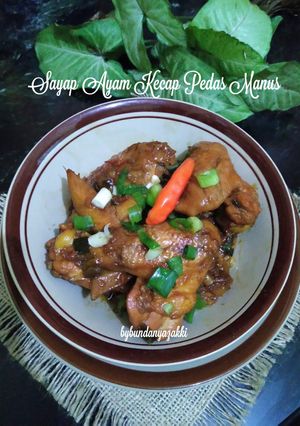 Foto resep Sayap Ayam Kecap Pedas Manis