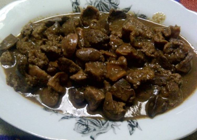 Cara meracik Asam Manis Ati Ampela, Bikin Ngiler