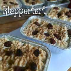 A picture of Klappertart.