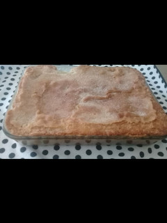 Una foto de Budín craquelado de manzana sin manteca