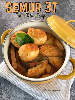Foto resep Semur 3T (Tahu Telur Tempe)
