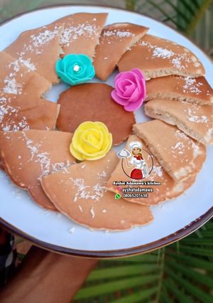 A picture of Coconut pancake.