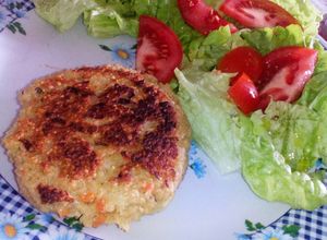 Foto principal de Hamburguesa de quinoa🍔