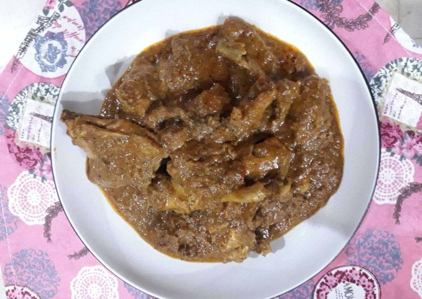 Rendang ayam#festivalresepasia#indonesia#dagingayam