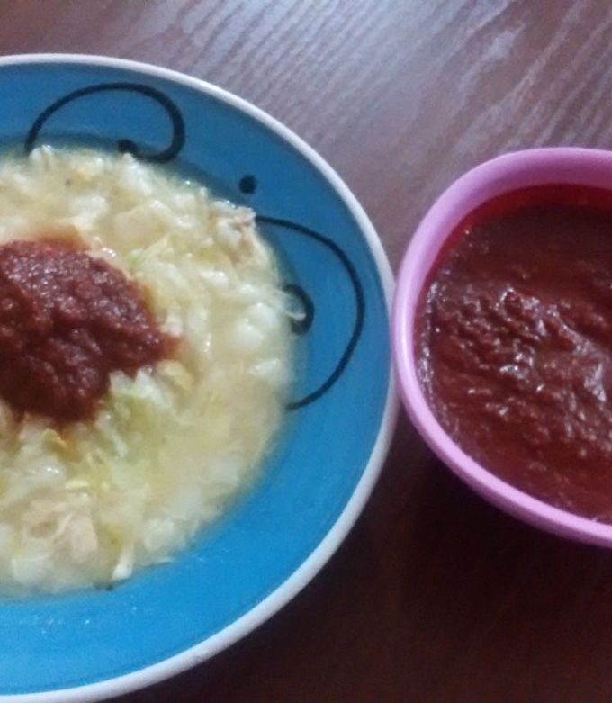 Una foto de Salsa para el pozole 🍵