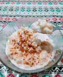 Mazamorra con leche