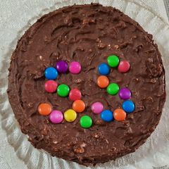 A picture of Bourbon Biscuit Cake { Valentine Dessert }.