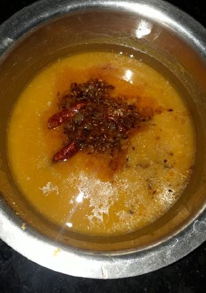 मसूर दाल तडका रेसिपी मुख्य फोटो