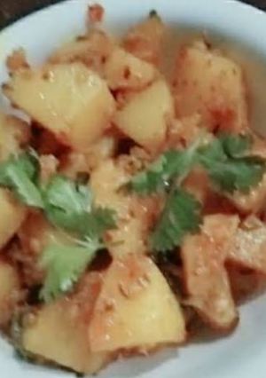 A picture of Masala Aloo.