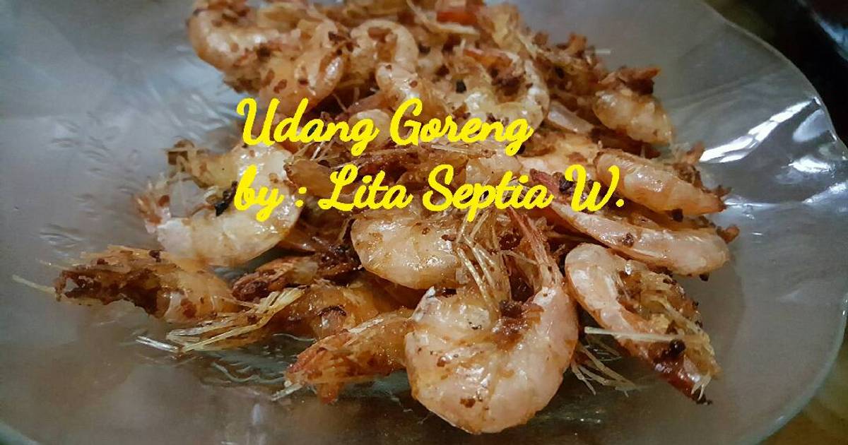 Resep Udang Goreng Simple oleh lita wulandari - Cookpad