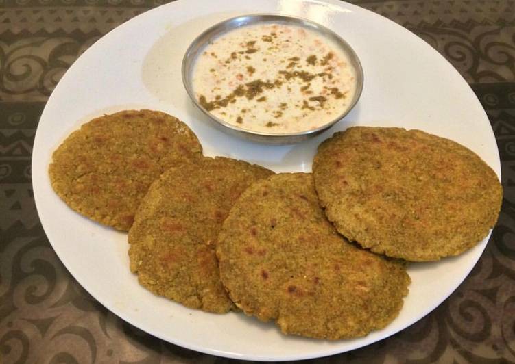 Bajre ka aloo parantha