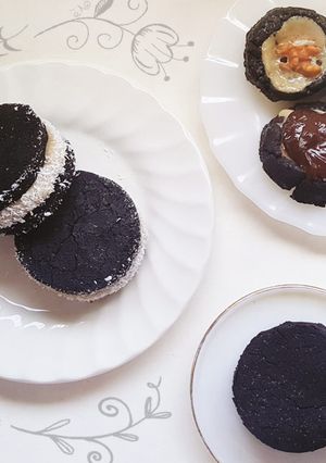 Una foto de Masa para galletas dulces con harina de arroz y algarroba (SIN GLUTEN, SIN LACTOSA, en PROCESADORA)