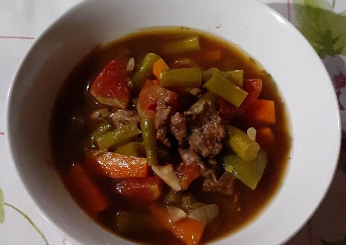 Cara Gampang Membuat Asem-asem Daging Buncis yang Lezat