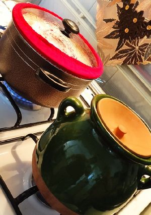 عکسی از دستور آبگوشت دیزی با پلو سبزی