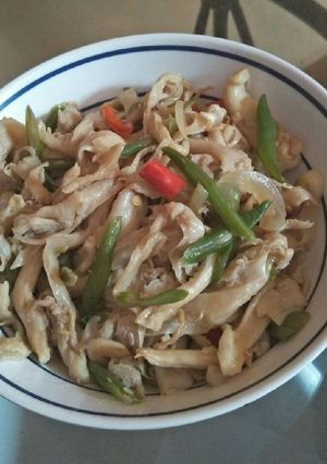 Foto resep Oseng jamur buncis