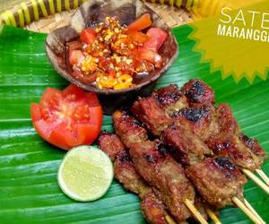 Resep mudah Sate maranggi Gurih Mantul