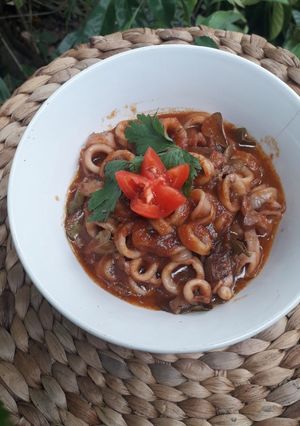 Foto resep Cumi pedas cihuy