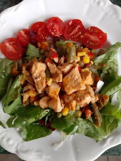 Zöldséges csirkeragu recept fotója