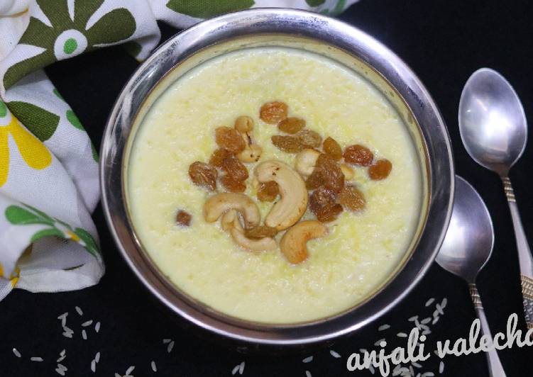Simple Way to Make Homemade Paal payasam