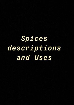 A picture of Spices 01.