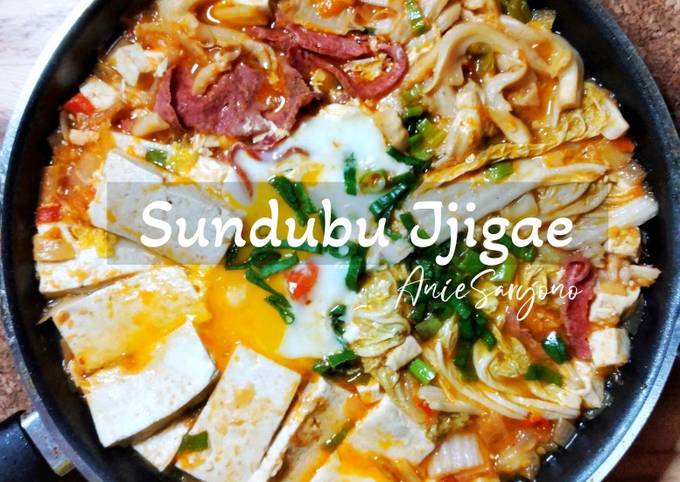 Sundubu Jjigae (Sup Tahu Pedas)