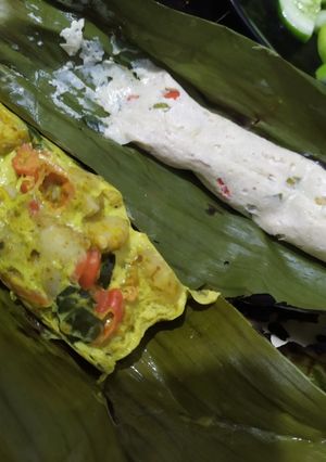 Foto resep Pepes Ayam Kemangi dan Pepes Tahu Simple