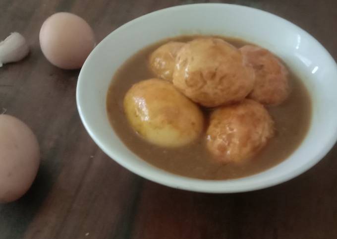 Cara Gampang mengolah Telur Bumbu Bali yang Bikin Ngiler