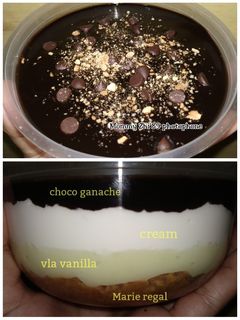 Foto resep Marie Vanilla Choco Dessert