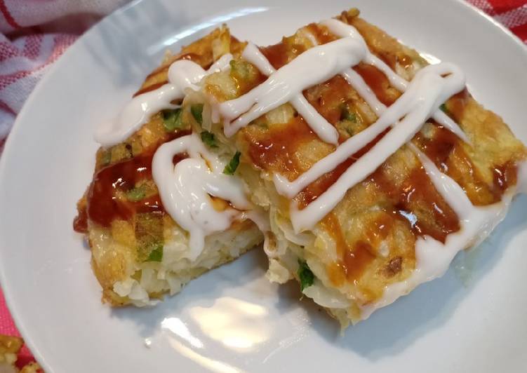 Cara Gampang Membuat Simple Okonomiyaki, Enak Banget