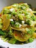 Takuan & Cabbage Ponzu Salad