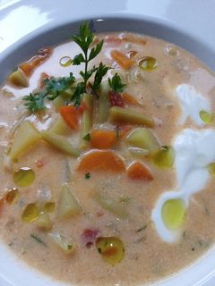 Zöldbableves, ahogy én szeretem recept fotója